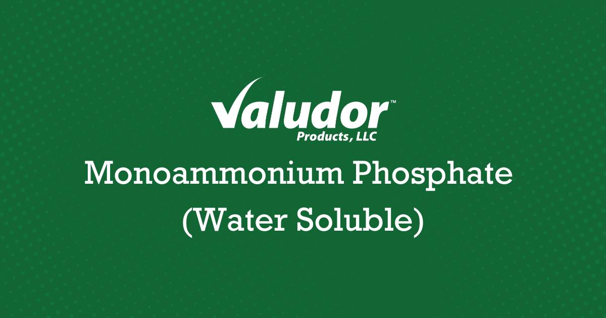 High-quality water-soluble Monoammonium Phosphate for agriculture